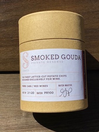 Logo'd S. Gouda Wine Chips 1oz