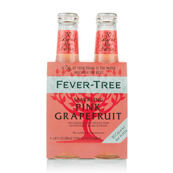 Fever-Tree Sparkling Grapefruit Tonic Water 200ml 4pk